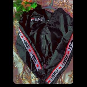 Fendi jacket  cropped size  small